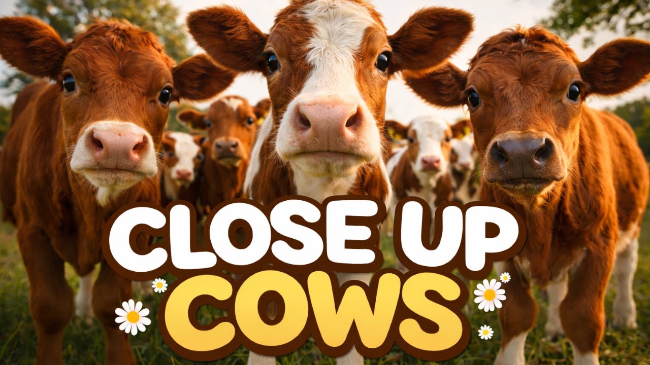 Cows Doing Their Thing