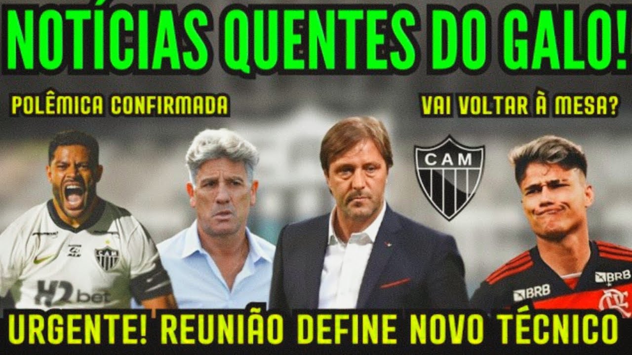 URGENTE! REUNIÃO DEFINE NOVO TÉCNICO ! POLÊMICA CONFIRMADA, LUIZ ARAUJO VAI VOLTAR À MESA NO GALO ?