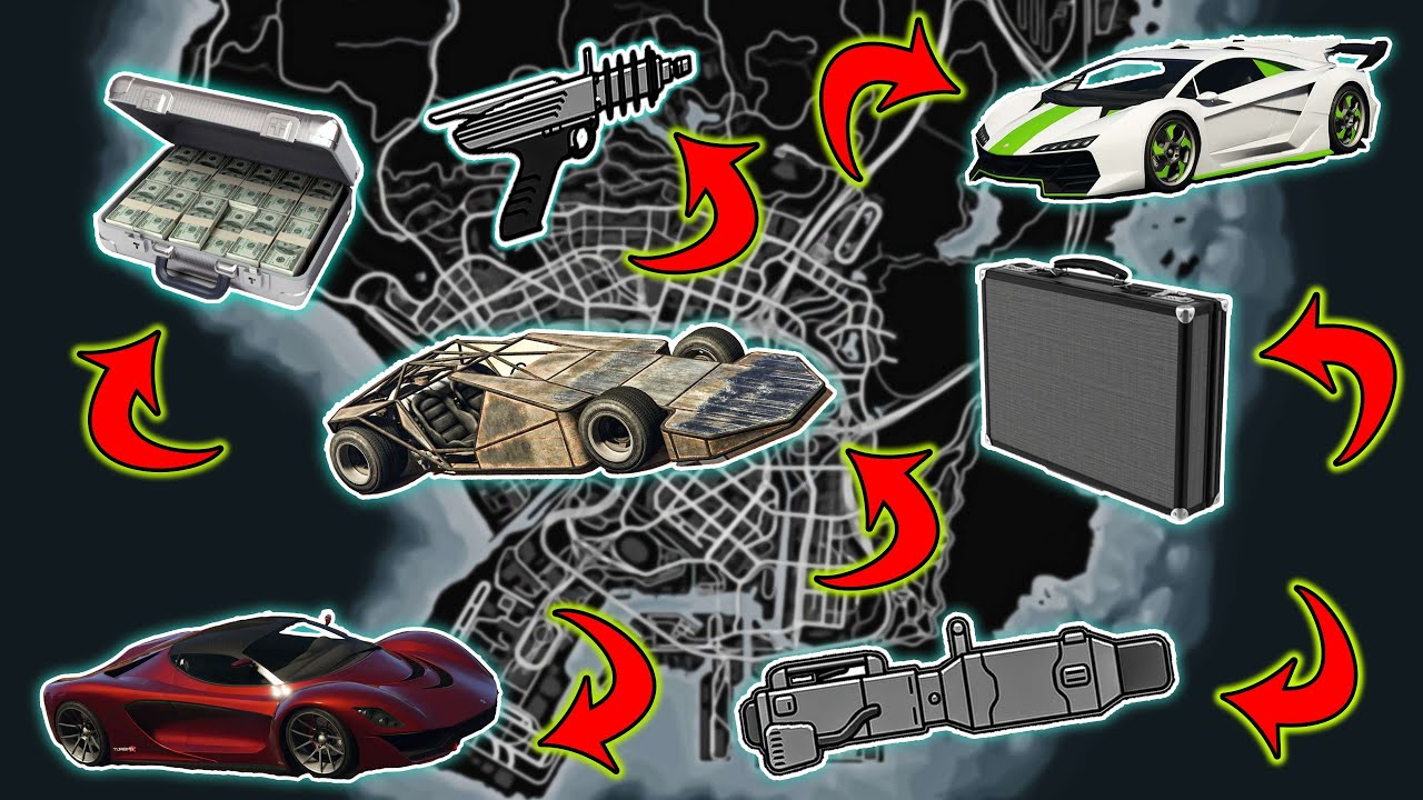 GTA 5 - All New Secret Rare Car, Weapon & Money Locations!