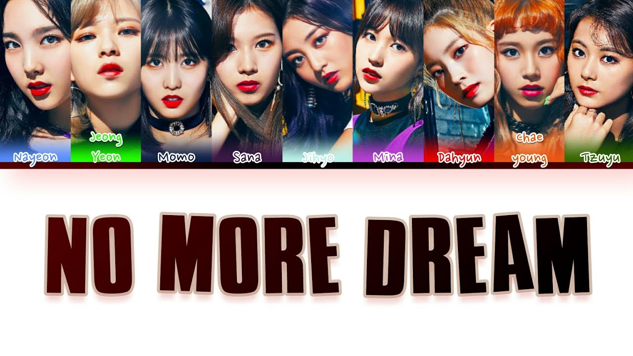 How would TWICE sing No more dream by BTS