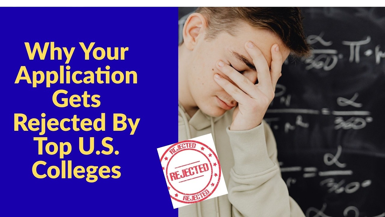Understanding Why U.S. Colleges Reject Applications
