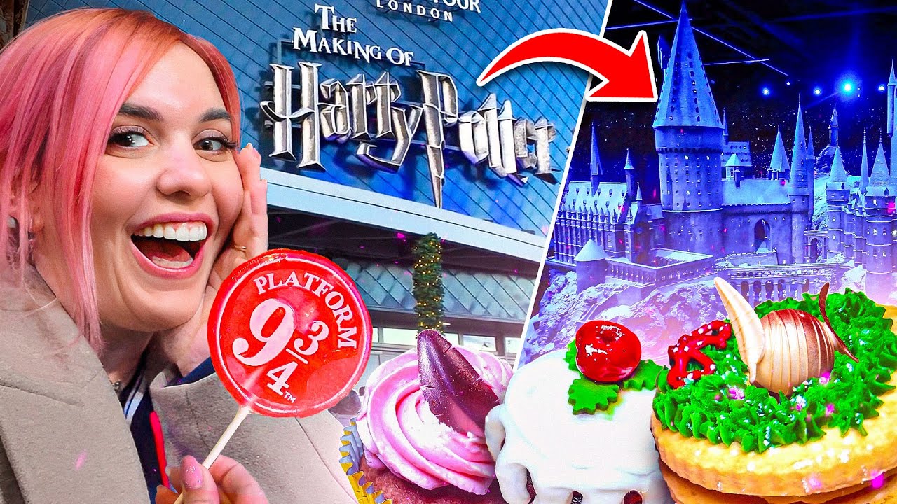 ✨TOUR por HOGWARTS en la VIDA REAL! - VLOG por los Estudios Harry Potter en Londres