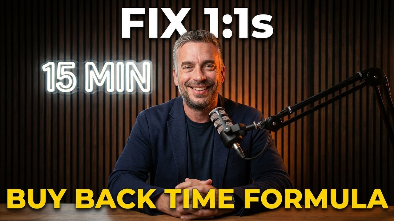 The 15-Minute 1:1 Framework: Lead Without Becoming The Help Desk