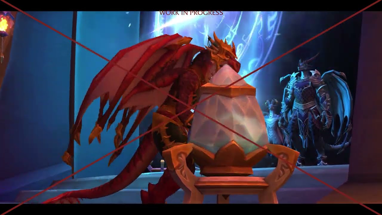 WoW - Dragonflight BETA - Dracthyr Intro Questline (Horde side) [4K60]