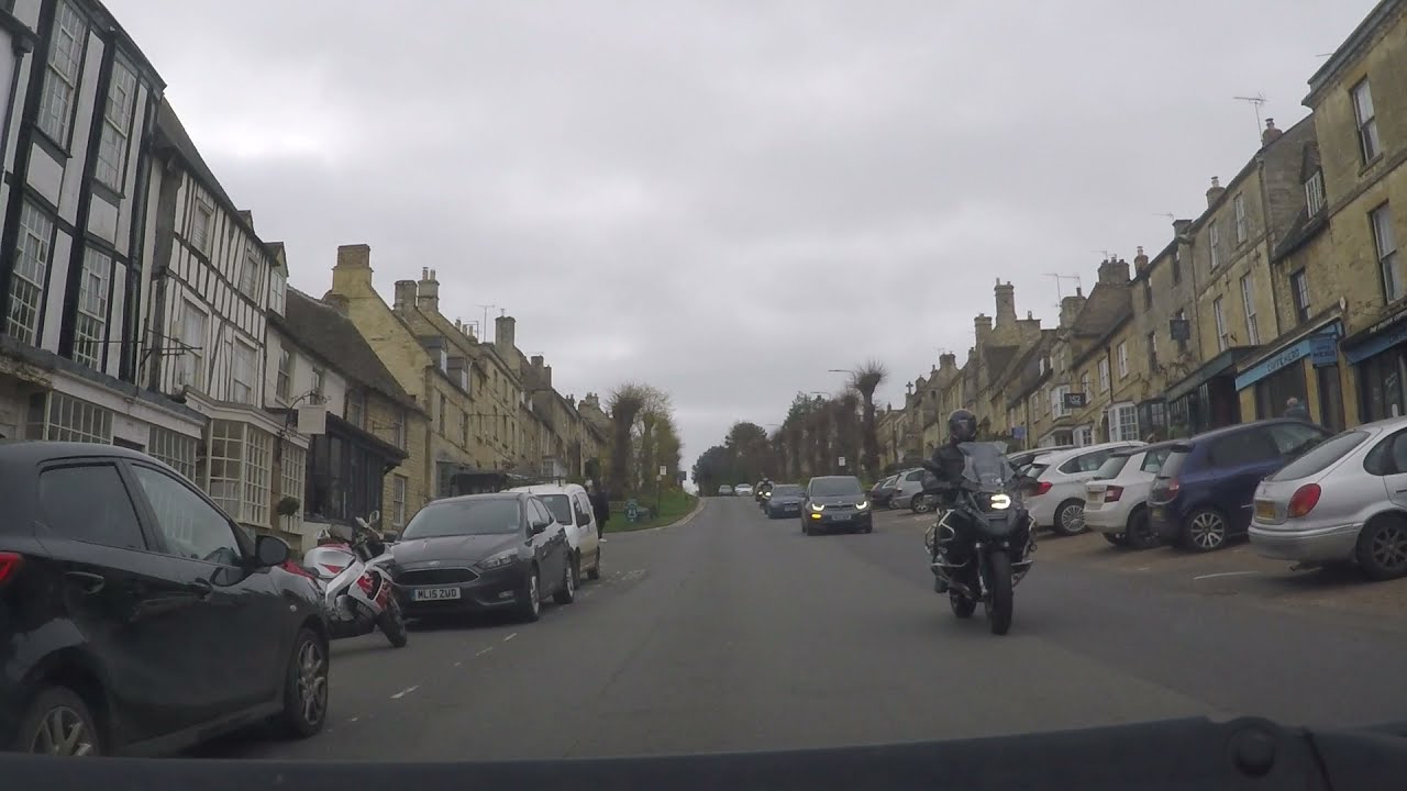 England by Road - A361 - Warwickshire - Fulbrook and Burford