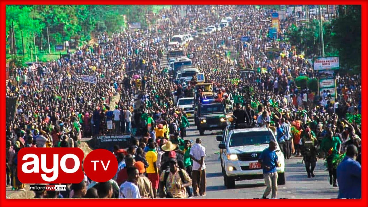 LIVE: VILIO, MWANZA YAFURIKA KUUPOKEA MWILI WA MAGUFULI, JESHI LASINDIKIZA, HELKOPTA ANGANI