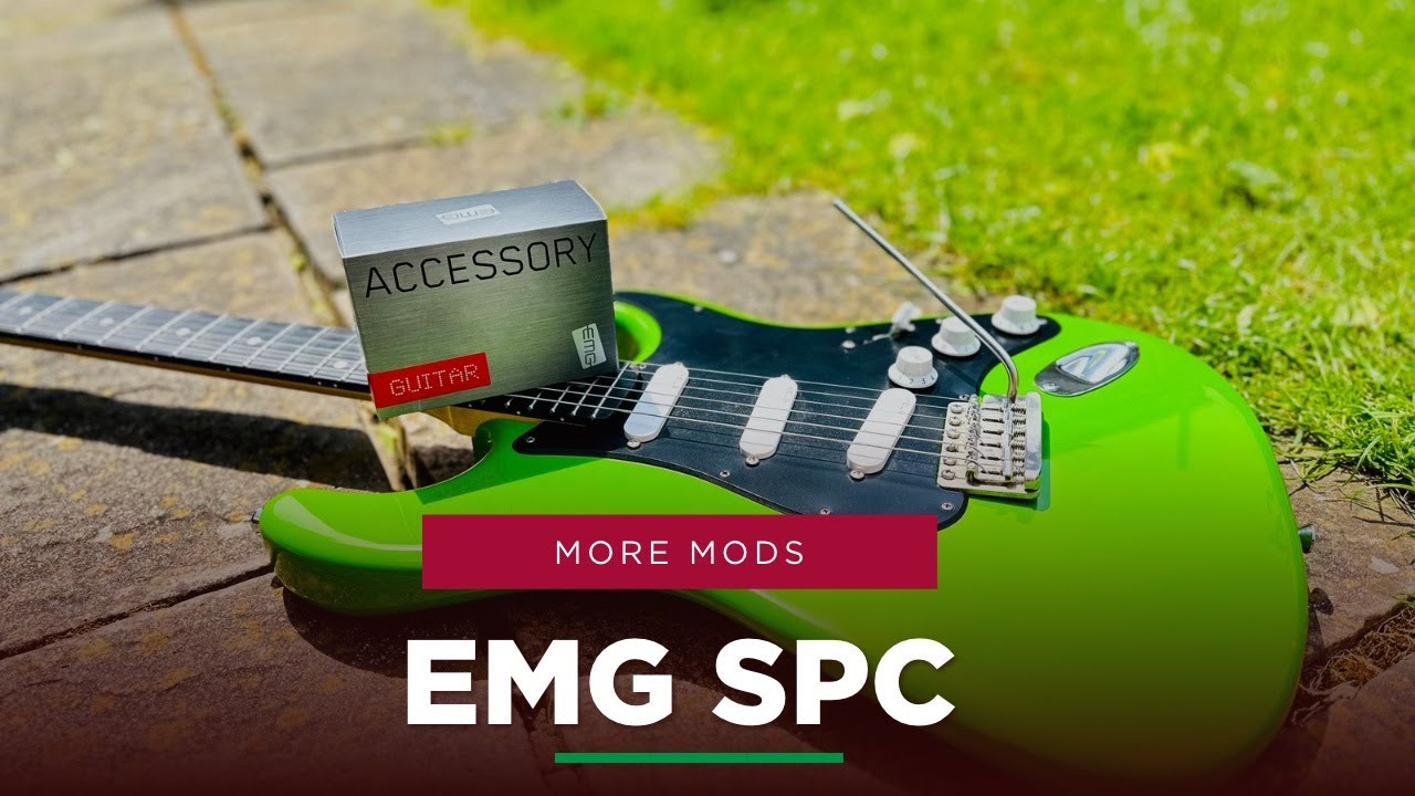 EMG Pickups SPC (David Gilmour) + SLV (Steve Lukather Toto) set 'mid boost mod' in Warmoth Strat