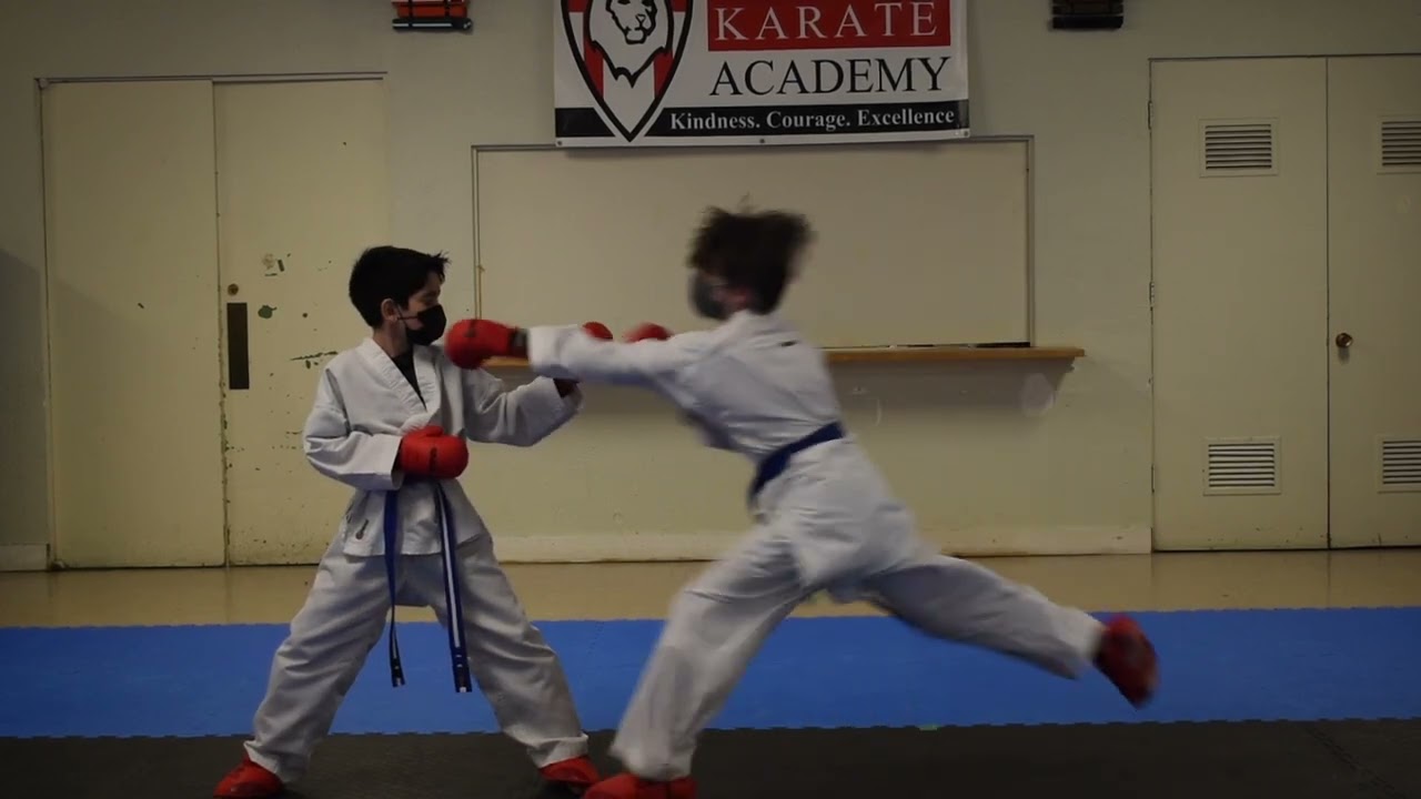 West Van Karate Academy Blue Belt Kumite Curriculum