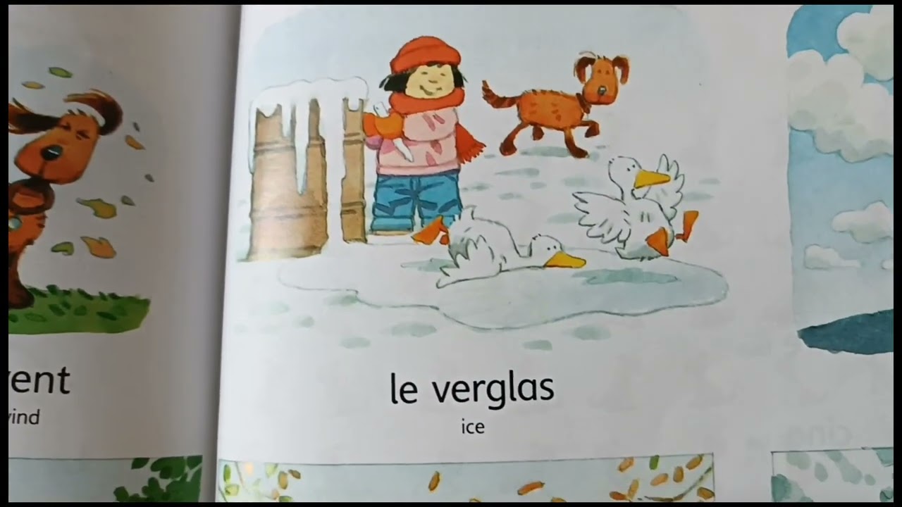 Weather and Seasons / Le Temps et Les Saisons (English to French)