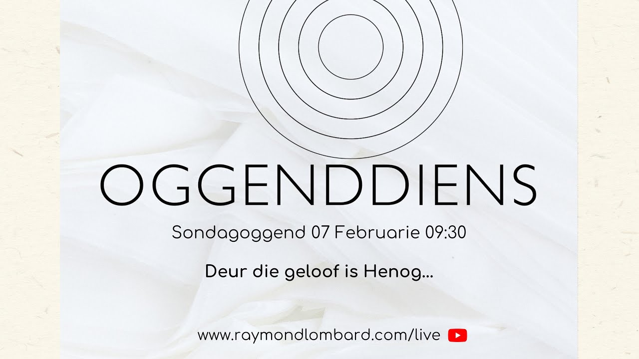 Deur die geloof is Henog...