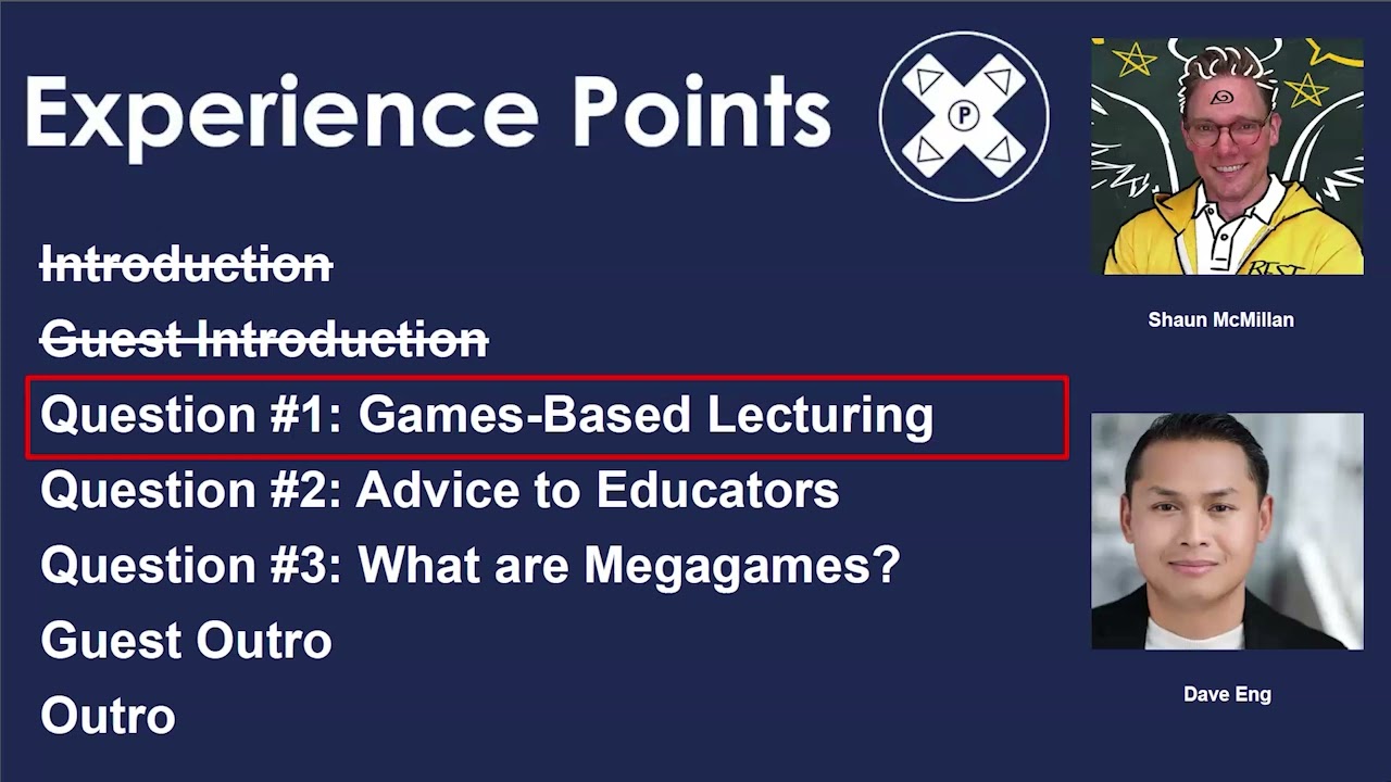 Shaun McMillan on Turning Lectures into Games