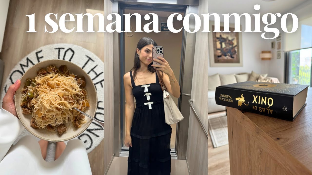 VLOG: UNA SEMANA CONMIGO | Lectura, Jardiner&iacute;a, Compras de papeler&iacute;a, Recetas, Cuidando de Kira