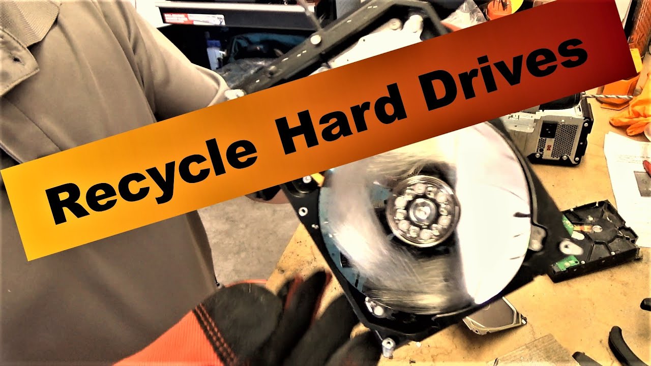 How To: Recycle Hard Drives
