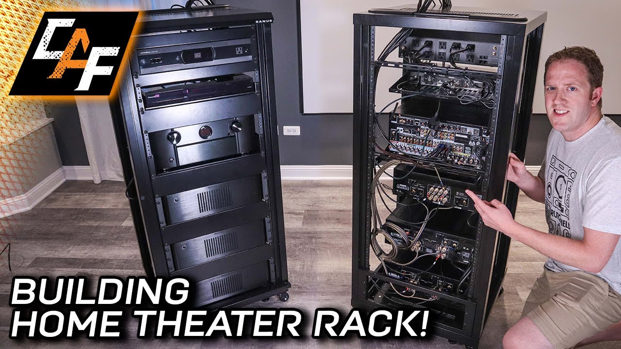 Mounting, Wiring and Installing Components in an AV RACK - How to Assemble!