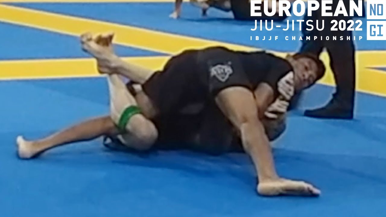 Lucas Pinheiro v Dani&euml;l de Groot / European Championship No-Gi 2022