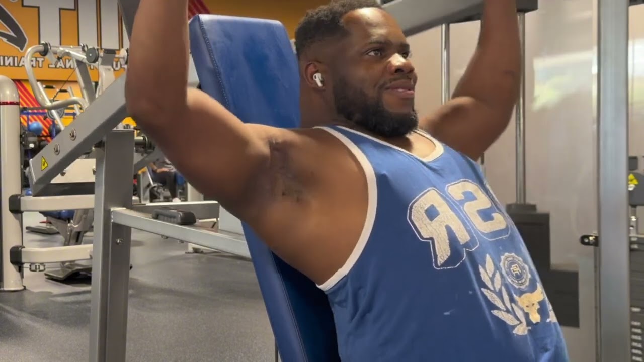Shoulder press day workout 