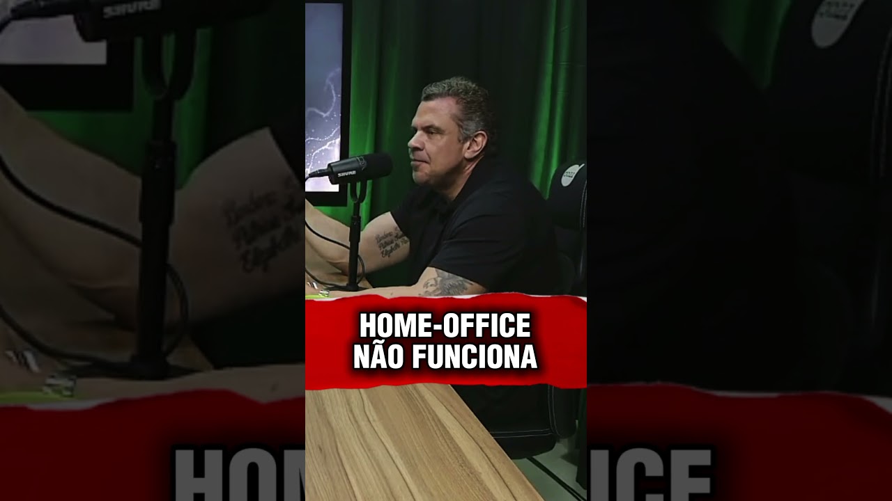 Home-office n&atilde;o funciona? @lasarodocarmojr #lasarodocarmo #empresas #homeoffice #emprego