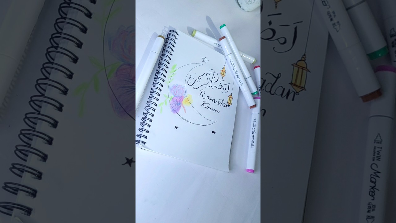 Ramadan craft series Day 13 #ramadan #cardcreations
