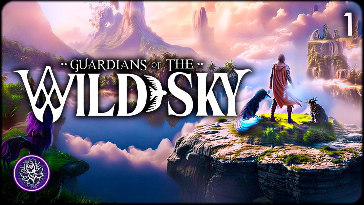 МЫ ПОСТРОИЛИ ЛЕТАЮЩИЙ ЗАМОК И ПРИРУЧИЛИ ДРАКОНА? 🏰🐉 Guardians of the Wild Sky с друзьями
