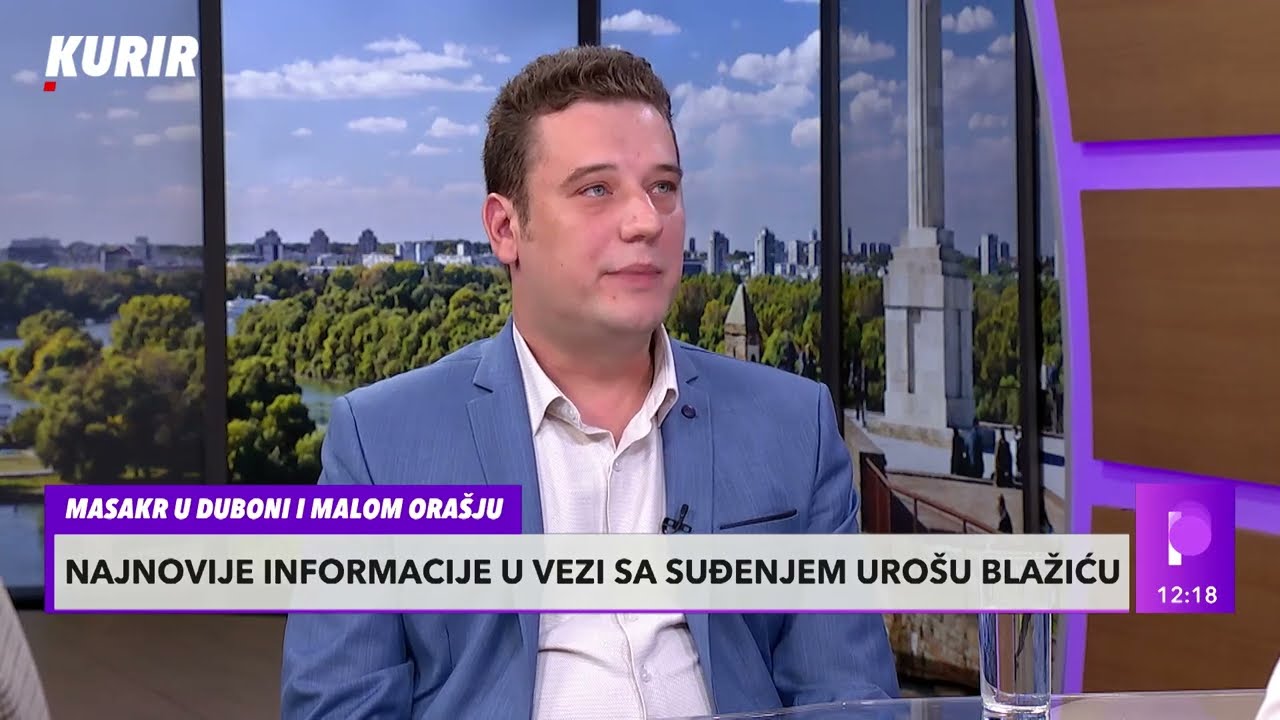 SUĐENJE UROŠU BLAŽIĆU - Slađana Nedeljković: 