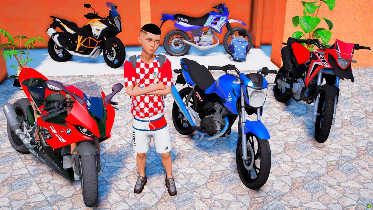 GTA V: MODS | COLECIONANDO MOTOS DO JOÃO DO GRAU COM MEU AMIGO