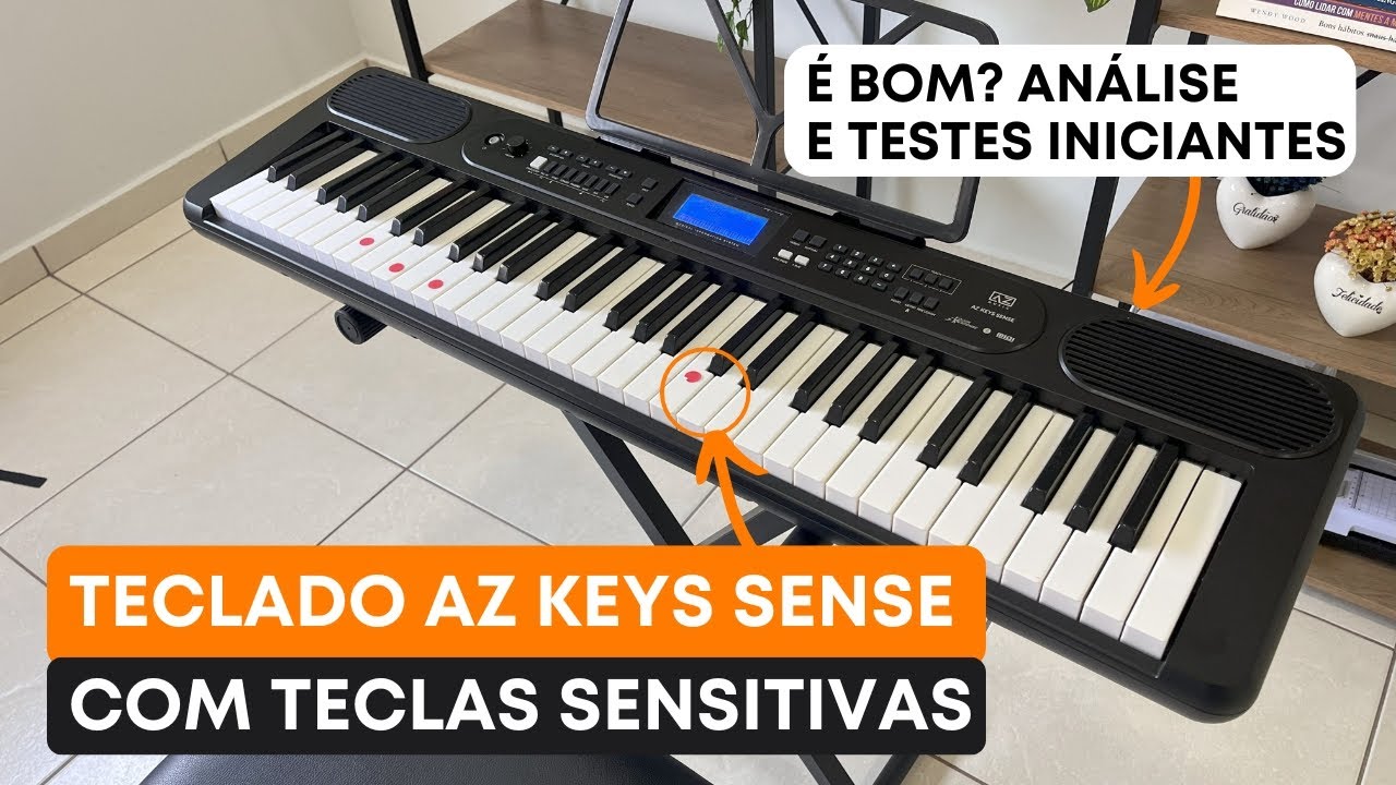 Teclado Keys Sense Az Music: O Guia DEFINITIVO para Iniciantes  | Vale a Pena? Análise Detalhada