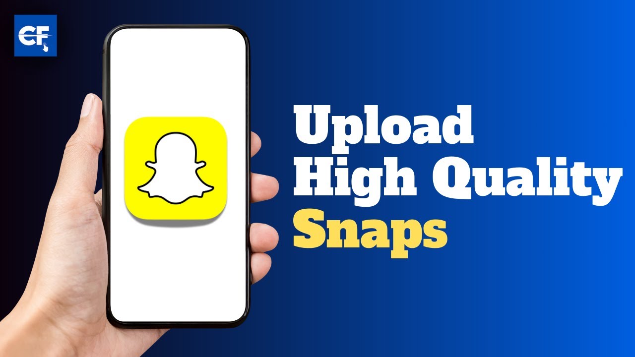 Как загружать высококачественные снимки в Snapchat