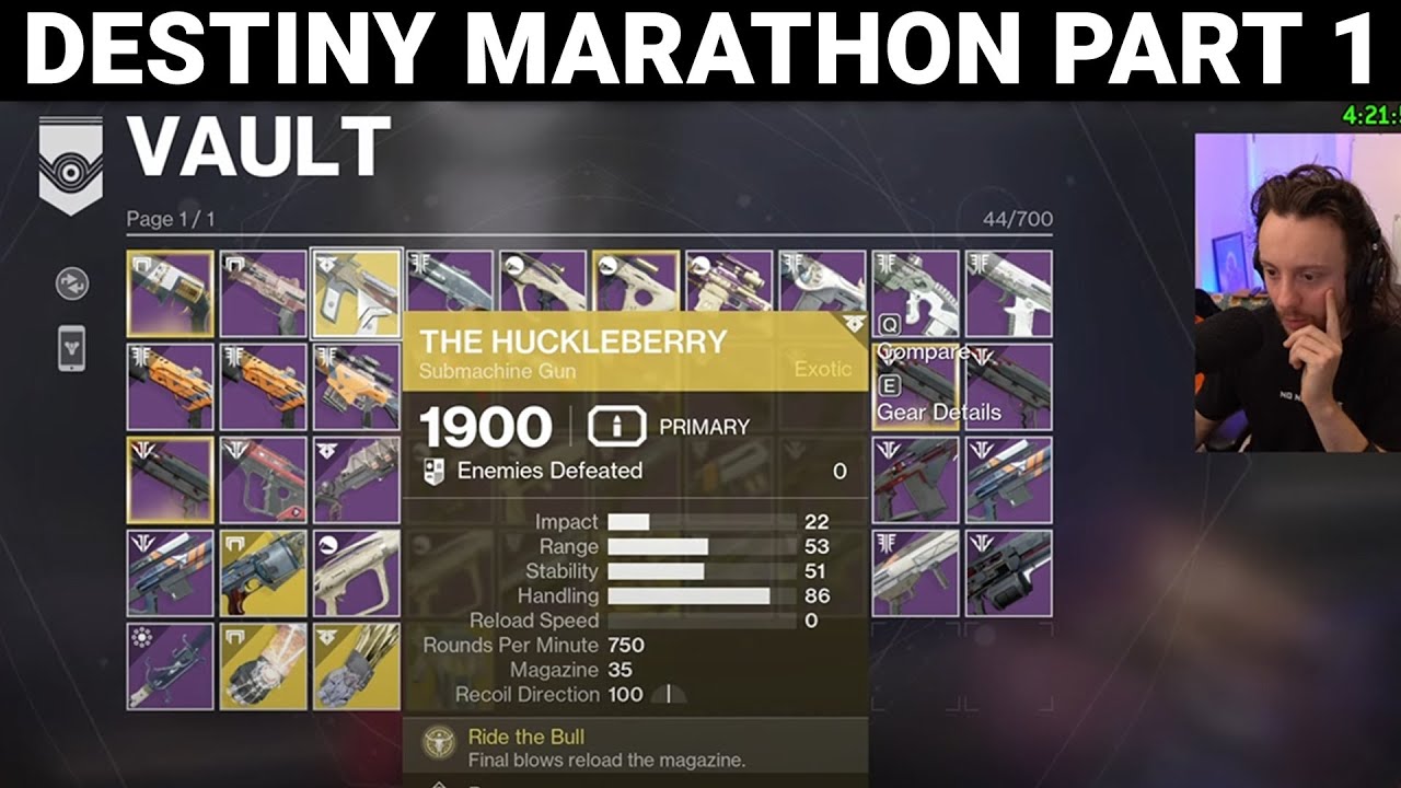 Destiny Dungeon Marathon Part 1: Returning After 6 Years, Vault Clean, Lore Primer (w/ Datto & Byf)
