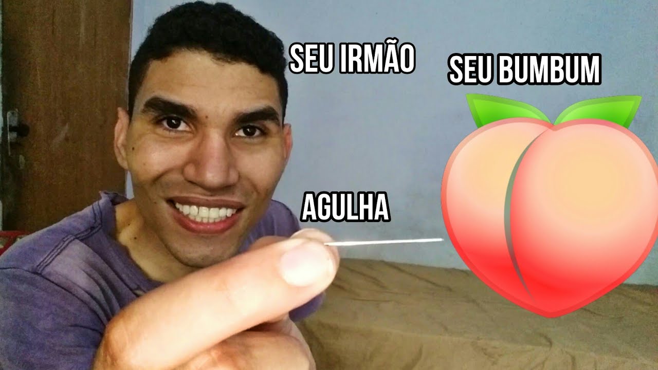 ASMR - IRMÃO MAIS VELHO TIRANDO BICHO DE PÉ DO SEU BUMBUM!