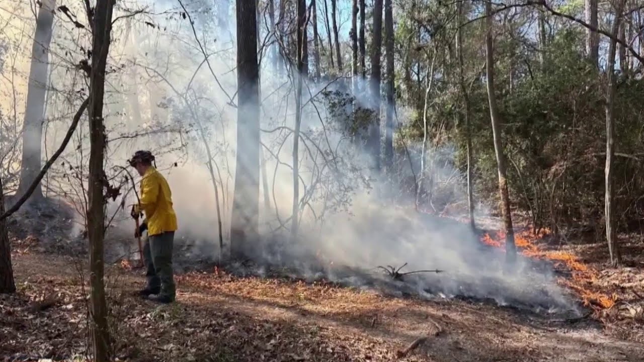 wilfire burning but no evacuations have been ordered