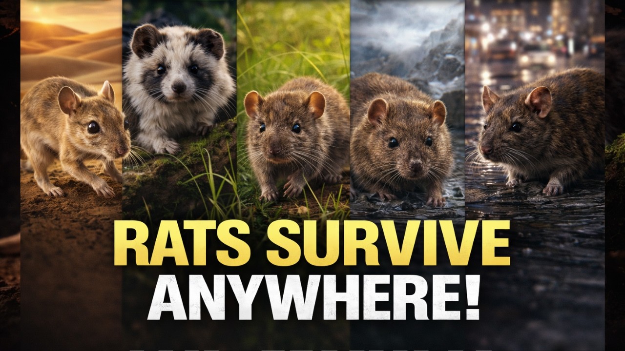 How Rats Adapted to EVERY Environment on Earth 🐀 Desert, Ocean, Mountains & Cities Explained