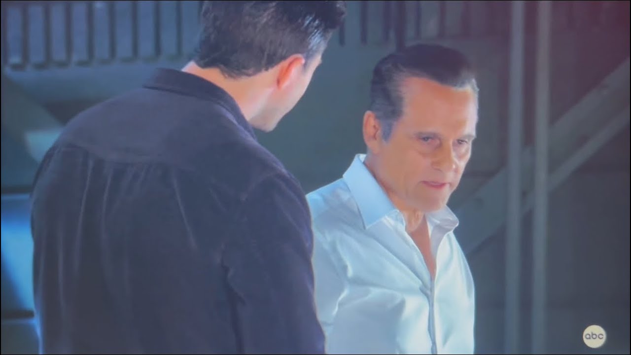 Morgan helps Sonny off the ledge pt 3 General Hospital 8/6/24