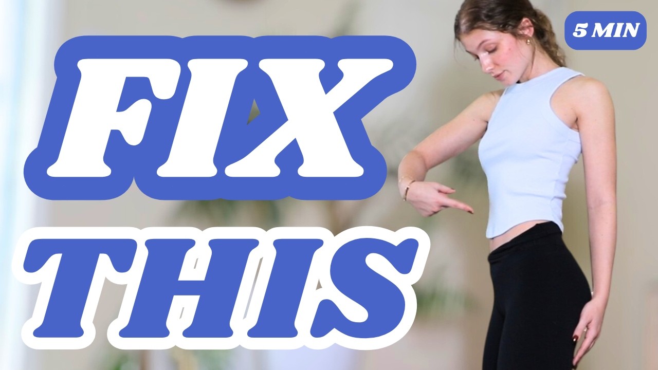 5 MIN Flat Stomach Workout (No breaks)| At-Home