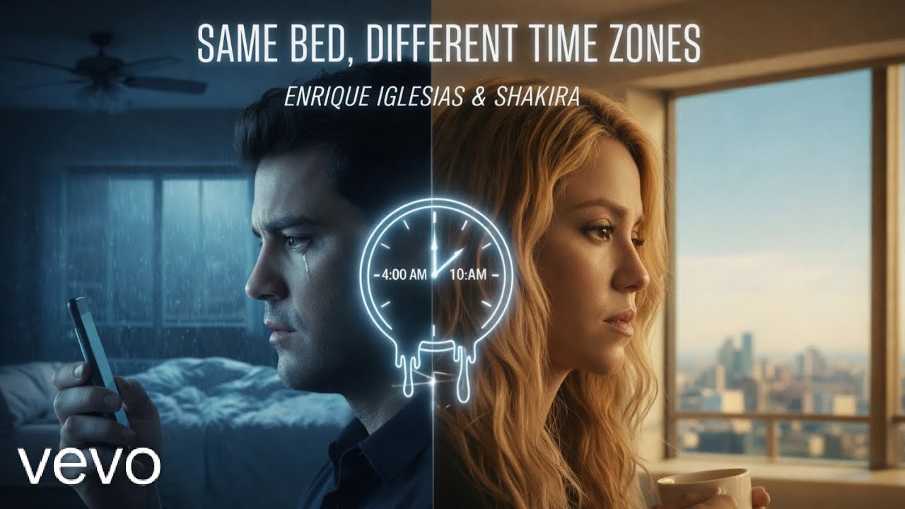 Same Bed, Different Time Zone by Enrique Iglesias and Shakira