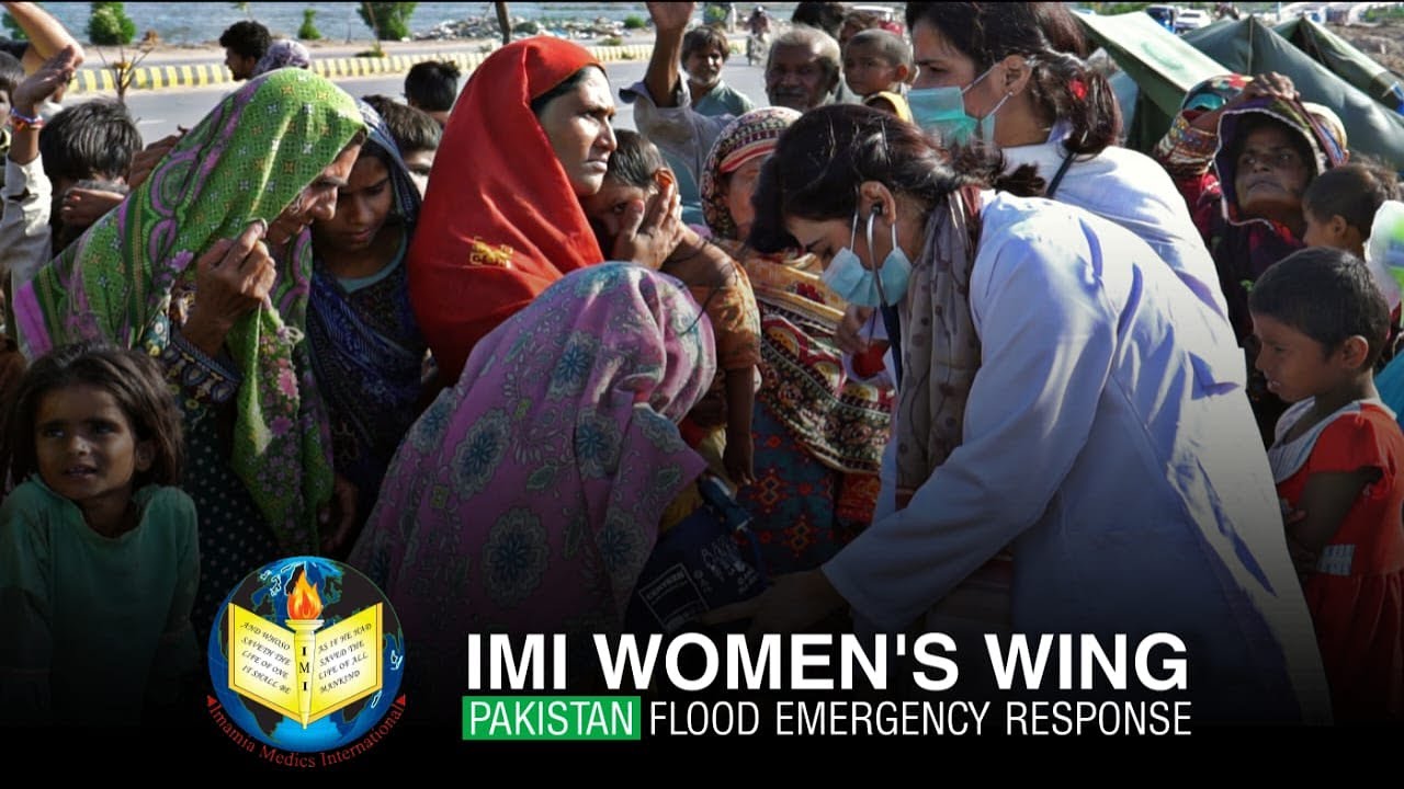 IMI Women's Wing is on Ground. Pakistan Flood Emergency Response...