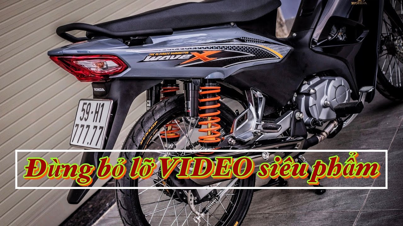 Phố Decal | Wave A phiên bản Wave X | Đừng nên bỏ lỡ Video như này nha 500AE #Wave77777