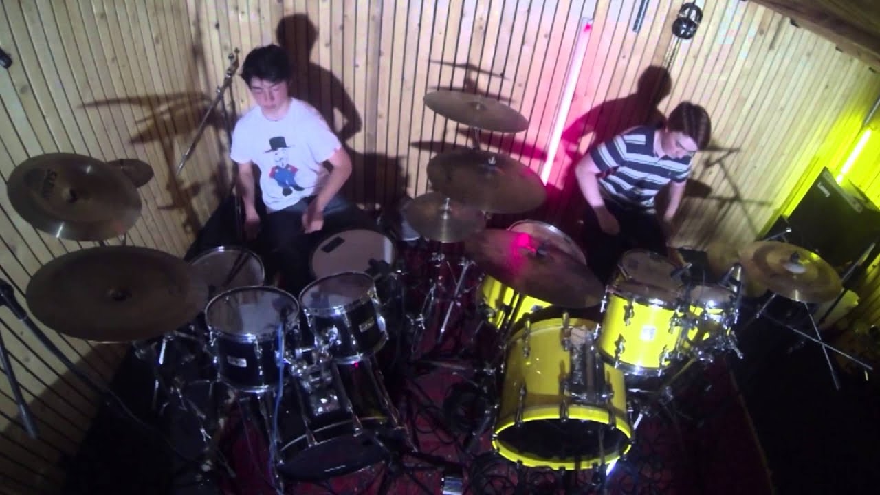 Luis & Sebastien au STUDIO DRUM.ch