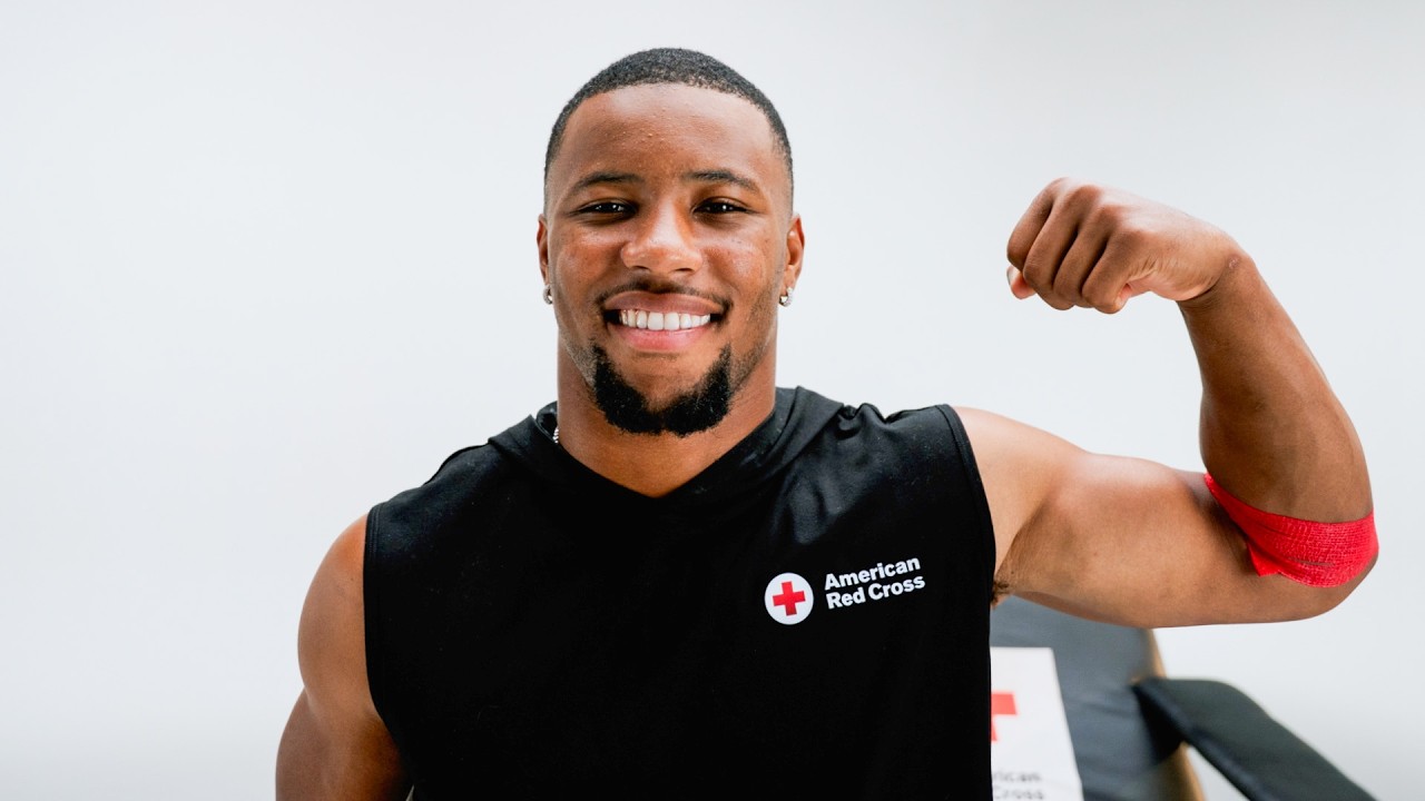 Saquon Barkley, Pro Football Champion & Blood Donor – Be Like Saquon