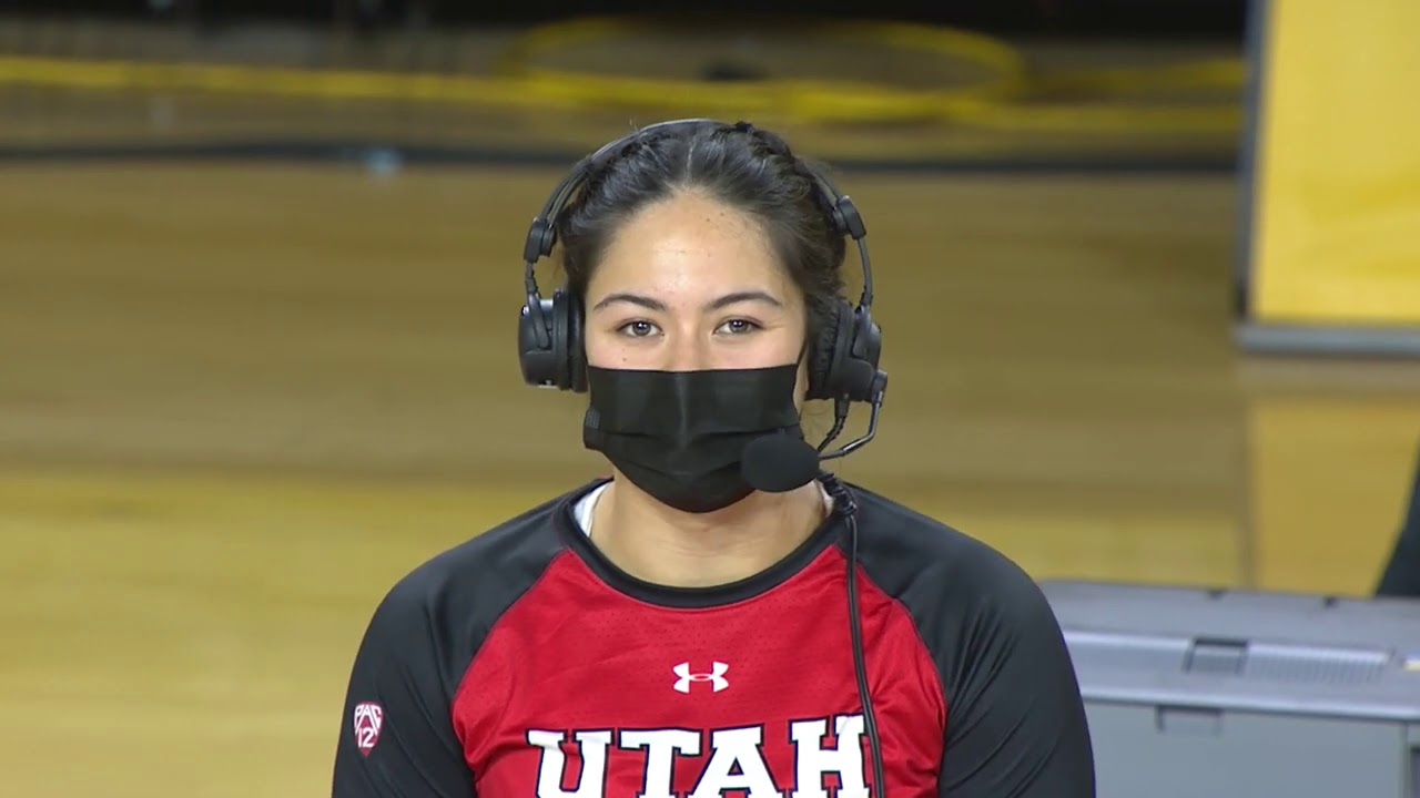 Saige Ka'aha'aina-Torres on adjustments No. 8 Utah made against Arizona State in second meeting