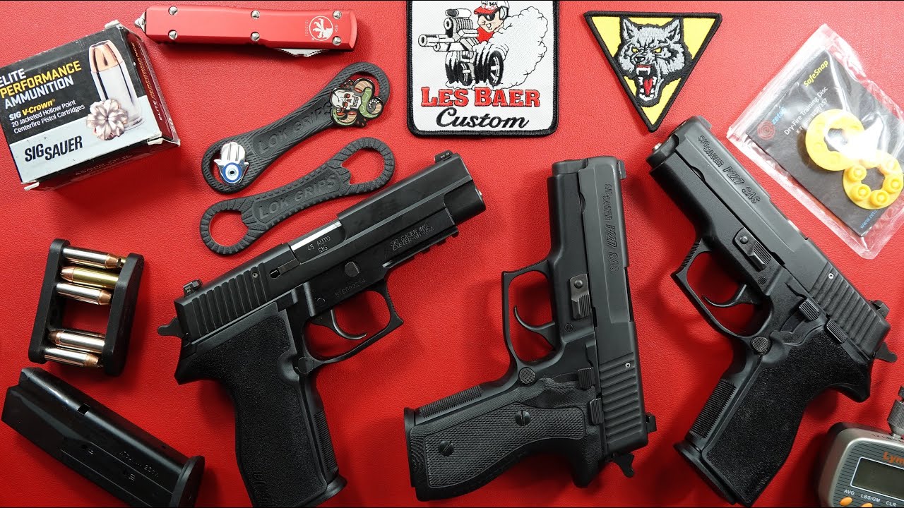 SIG Sauer P227 .45 AUTO Trifecta