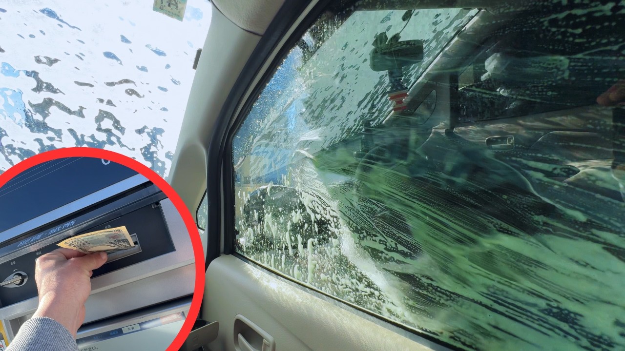 lavei o carro na MÁQUINA AUTOMÁTICA e o pior quase ACONTECEU😯