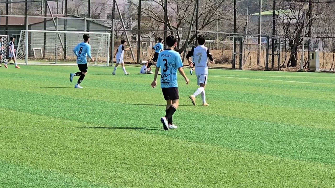 2026 하동스토브리그 3학년 전반전 충북청주직지FC 0  : 0 천안유나이티드 2026-2-28 하동보조구장