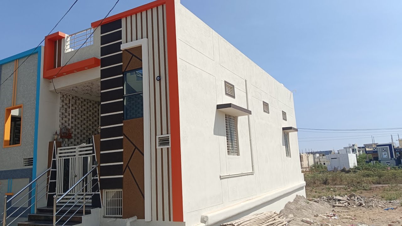 38LAKS బడ్జెట్ కే చిన్న కుటుంబానికి అదిరిపోయే ఉత్తరం®పడమర కార్నర్ ఇల్లు 