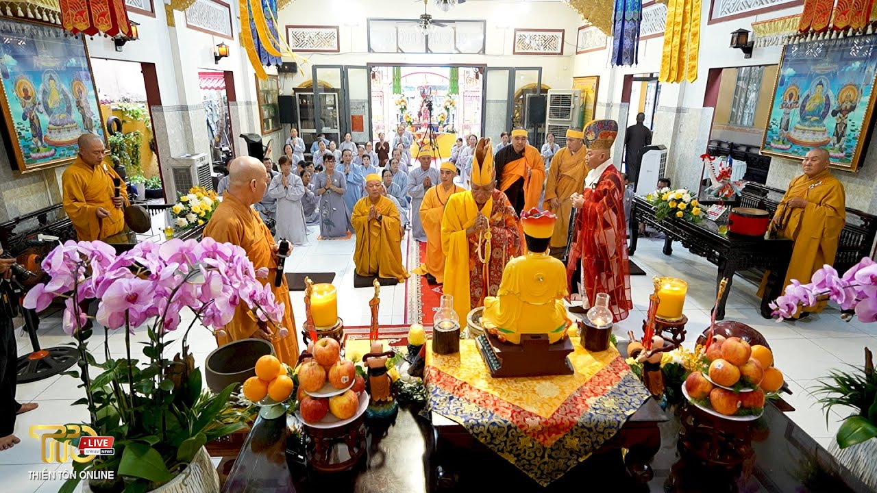 LỄ TƯỞNG NIỆM BÁCH NHẬT TUẦN LÂM, CỐ HT THƯỢNG THIỆN HẠ NGHĨA, TRỤ TRÌ CHÙA CHƠN GIÁC.