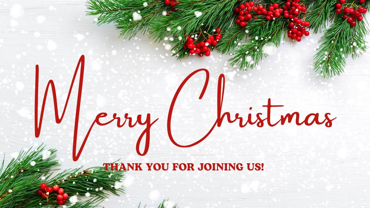 Reflective Worship Moment ~ December 28, 2025