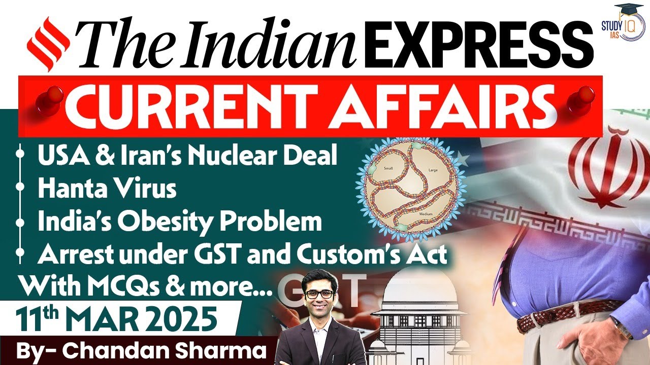 Indian Express Analysis | 11th March 2025 | The Indian Express Newspaper Analysis #news