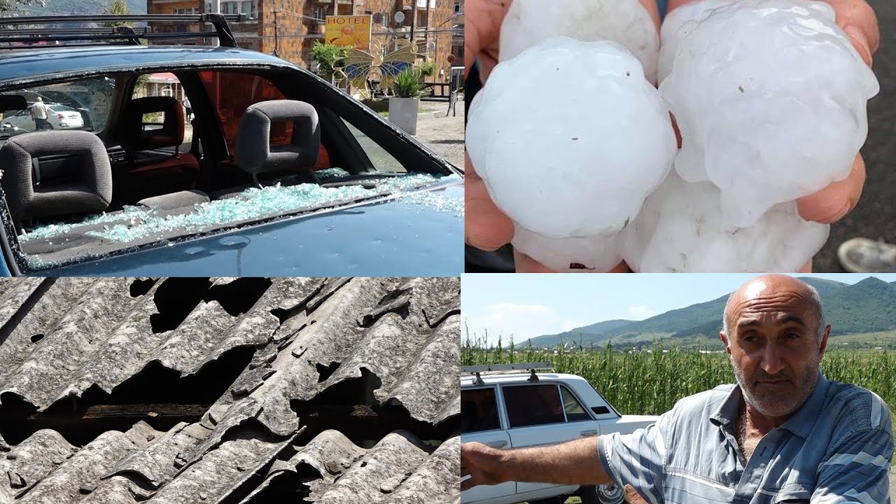 Երբեւէ չտեսնված կարկուտ Ալավերդիում