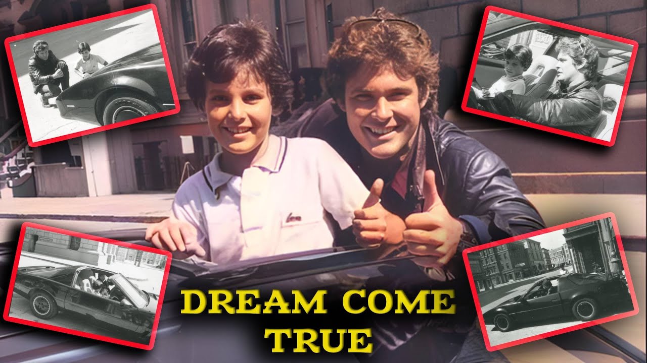 The True Story of a Boy Who 'Won' an NBC Contest to Meet Michael & KITT from Knight Rider in 1982