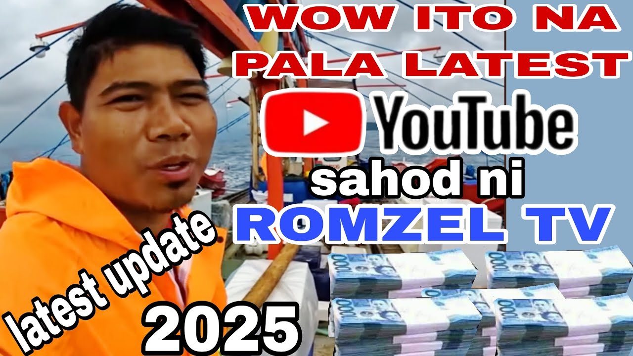 ROMZEL TV,ITO NA ANG KANYANG LATEST YOUTUBE SAHOD NGAUNG 2025.