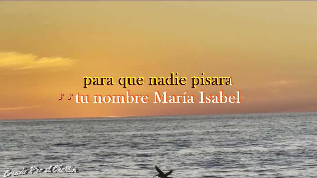 Maria Isabel Grupo Miramar Version Karaoke